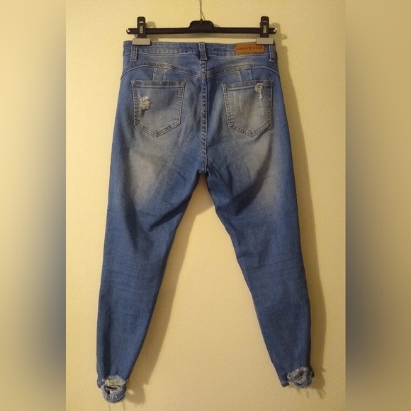 GOGO Star distressed skinny jean size 7 - Picture 2 of 4